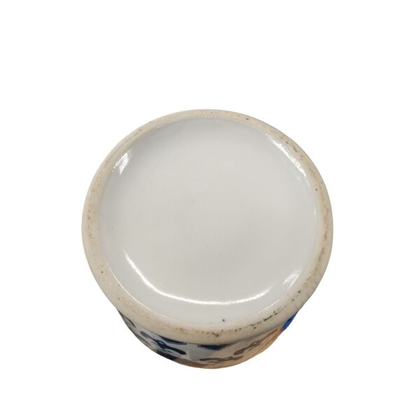 Asian Decor Chinoiserie Tall Floor Vase and Oriental Pheasant Motifs - Picture 8 of 11